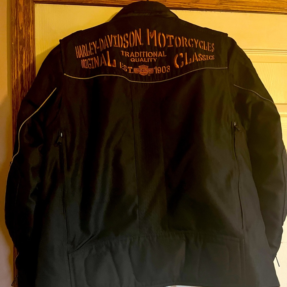 Harley Davidson heavy duty motorcycle jacket